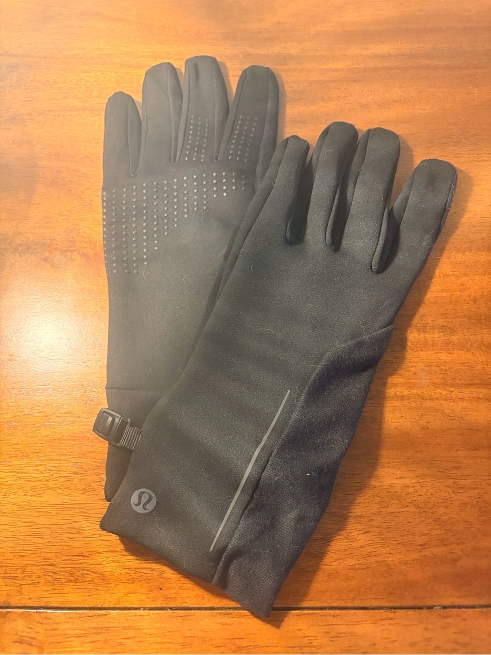 lululemon athletica Black Grip Tech Gloves